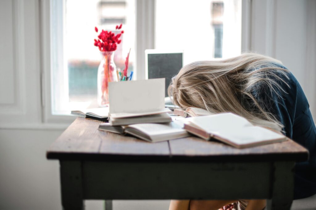 sleep disturbances and difficulty paired with mental health concerns such as depression or anxiety often go hand in hand.